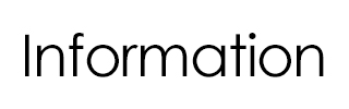 インフォメーション